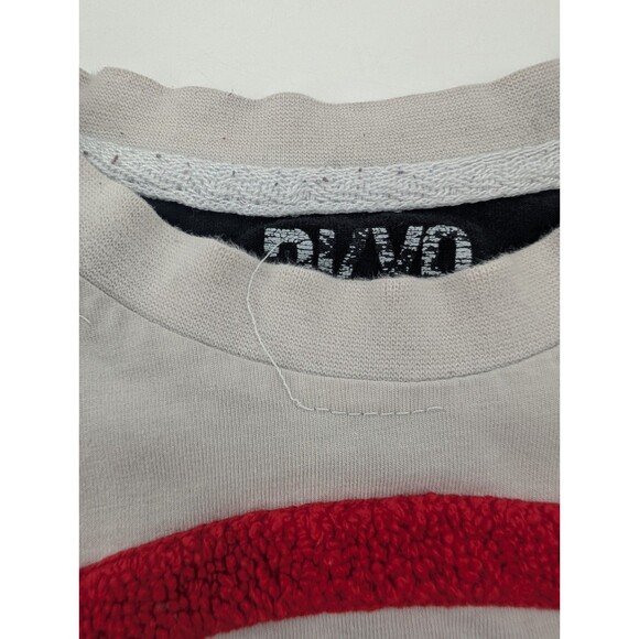 BKYS Distressed Pac-Man Ghost Invader Fuzzy Halo Short Sleeve T-Shirt Size Small - Picture 5 of 10